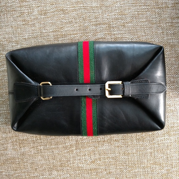 Gucci Handbags - Rare Vintage Gucci Toiletry Cosmetics Travel Bag